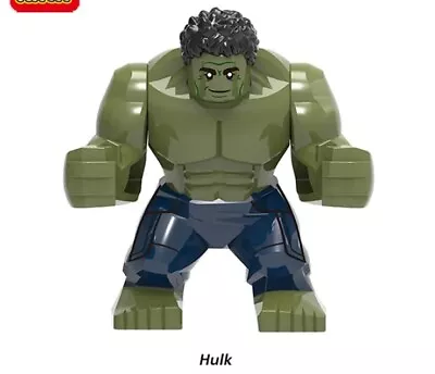 Buy Unbranded Marvel Super Heroes Building Blocks Hulk Large Not Lego Toy 7.5cm • 15.95£