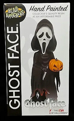 Buy Neca Head Knocker Scream Ghost Face W/Pumpkin 8  Head Knocker - IN STOCK • 43.95£