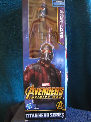 Buy Marvel Avengers Infinity War 'Star Lord'. Titan Hero Series 73571 Hasbro NEW Box • 10£