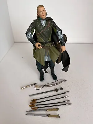Buy Lord Of The Rings Legolas Rohan Armor Action Figure Toy Biz Rotk Series • 5.99£