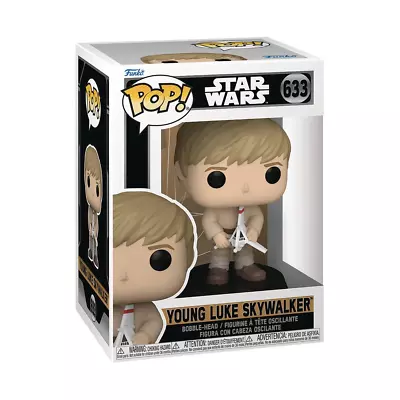 Buy Funko POP! Star Wars Young Luke Skywalker Obi-Wan Kenobi #633 Vinyl Figure New • 12.99£