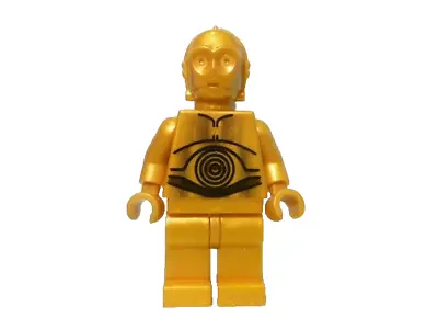 Buy LEGO STAR WARS C-3PO MINIFIGURE PEARL GOLD VERSION SW0161a GENUINE EX CON • 5.99£