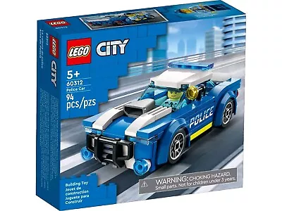 Buy LEGO 60312 City Police Car Toy For Kids With Officer Minifigure 5 Plus Years Old • 8.99£