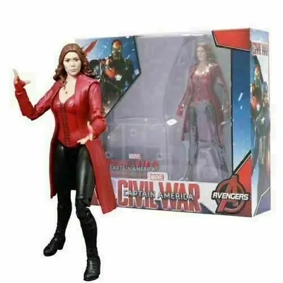 Buy Marvel Avengers Scarlet Witch Civil War Action Figure Model Toy Doll Statue Gift • 11.99£