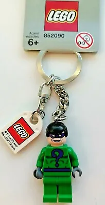 Buy Lego The Riddler From Batman Minifigure Keyring Keychain (grey Tag) Rare 852090 • 13.99£