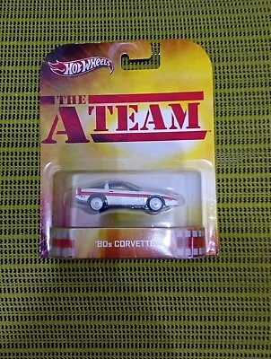 Buy Rare The A Team Hot Wheels 80s Corvette • 45£