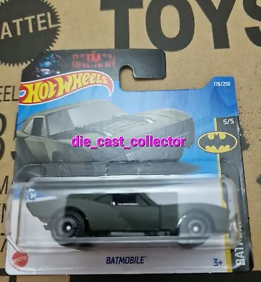 Buy HOT WHEELS 2023 A CASE The Batman Movie Batmobile MATT GREEN Boxed Ship Com Post • 2.95£