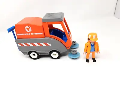 Buy Playmobil 4045 Construction Sweeper - Nearly Complete • 7£