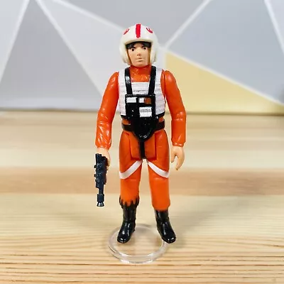 Buy Vintage Star Wars Luke Skywalker X-Wing Pilot Figure Original Weapon 1978 • 40£