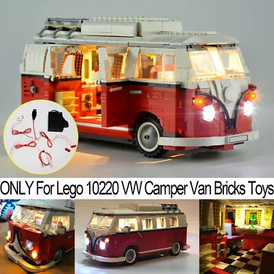 Buy For LEGO 10220 VW CAMPER VAN Technic Bricks LED USB Powered Light Lighting Set • 12.19£