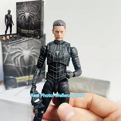 Buy S.H.Figuarts Spider-Man No Way Home Tobey Maguire Black Suit Ver Figure Boxed • 28.79£