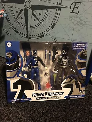 Buy Power Rangers Lightning Collection S.P.D. B-Squad And A-Squad Blue Ranger 2 Pack • 33.99£