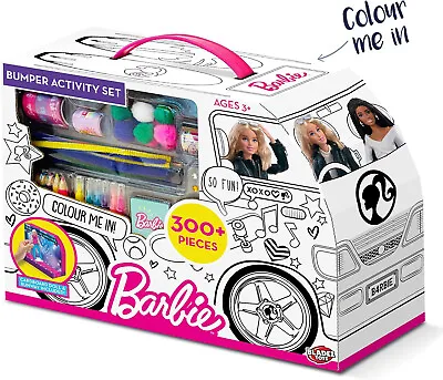 Buy Barbie Campervan Bumper 300+ Piece Creative Colouring Activity Craft Gift Set • 17.95£