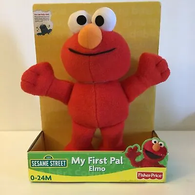 Buy NEW Fisher Price Sesame Street My First Pal Elmo Plush Doll BOXED • 35£
