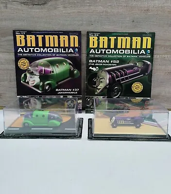 Buy Eaglemoss Batman Automobilia Collection The Joker Bundle Diecast Model Cars  • 14.99£