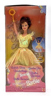 Buy 1998 Bubble Fairy Teresa Barbie Doll / Soap Bubble Fairy / Mattel 22089, NrfB • 66.82£