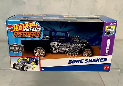 Buy Hot Wheels Bone Shaker Pull Back Speeders HW Torque 1:43 Vehicle Mattel • 13.29£
