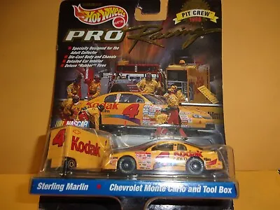 Buy Mattel Hot Wheels Pro Racing Pit Crew # 4 Kodak Sterling Martin Chevy & Box • 23.60£