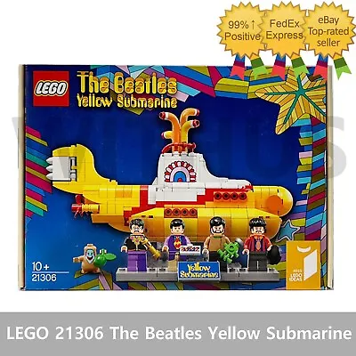 Buy LEGO 21306 Ideas The Beatles Yellow Submarine 553 Pieces / Brand New Sealed • 203.56£