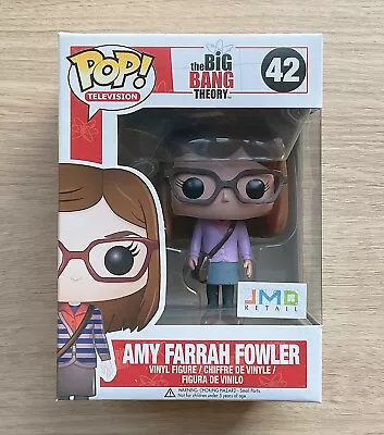 Buy Funko Pop The Big Bang Theory Amy Farrah Fowler #42 (Box Wear) + Free Protector • 119.99£