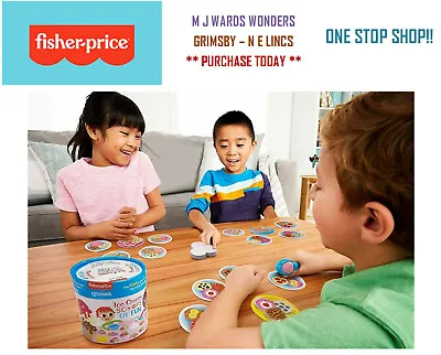 Buy Fisher-Price Ice Cream Scoops Of Fun Game • 11.99£