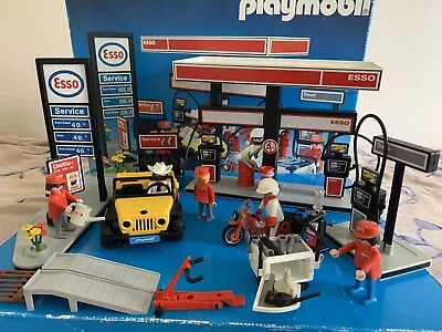 Buy Playmobil Set 3434 Esso Petrol Station • 35£