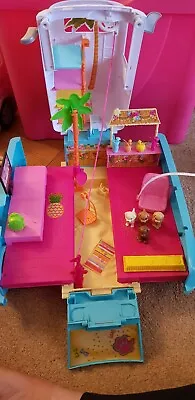 Buy Barbie Puppy Mobile SUV Camper Van Car Playground Play Set Collectable  • 49.99£