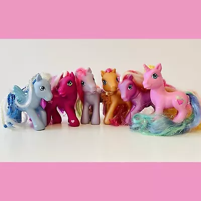 Buy My Little Pony G3 Bundle Unicorn Rarity Super Long Hair Pegasus Silver Glow MLP • 19.99£