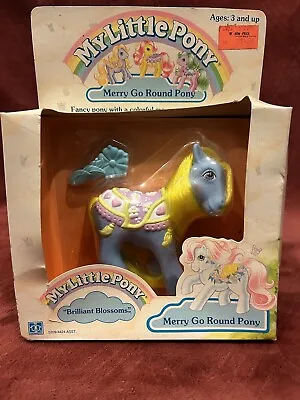 Buy G1 My Little Pony Original Box 1988 Brilliant  Blossom, Never Opened, NM • 281.50£