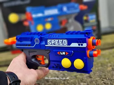 Buy NERF Bullet Hand Pistol Darts Gun Hand Gun PUBG Fortnite Pistol Ball Kids Toy UK • 13£
