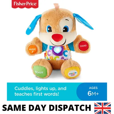 Buy Fisher-Price Laugh And Learn Smart Stages Puppy Educational Soft Toy Xmas Gift! • 34.99£