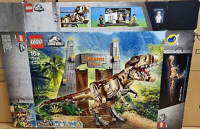 Buy LEGO Jurassic Park T Rex Rampage 75936 BOX ONLY NO LEGO • 14.99£