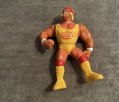 Buy Hulk Hogan WWF WWE Hasbro Wrestling Titan Sports Action Figure 1991 • 7.99£