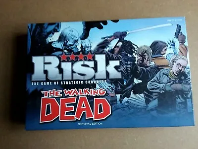 Buy Risk The Walking Dead Survival Edition Board Game 2013 Boxed Excellent Condition • 10£