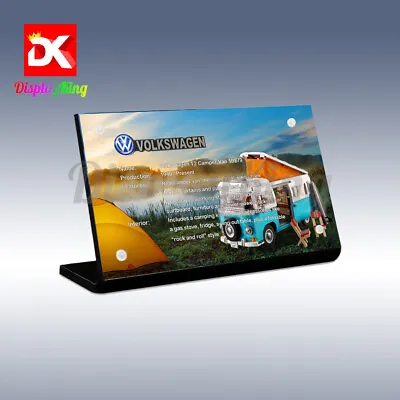 Buy Display King - Acrylic Display Plaque For Lego Volkswagen T2 Camper Van 10279 • 17.10£