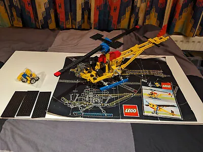 Buy Vintage Lego Technic Helicopter 852 Complete With Both Instructions / Poster. • 49.99£