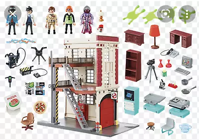 Buy PLAYMOBIL GHOSTBUSTERS Firehouse 9219 Spares Parts • 9.99£