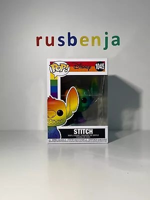 Buy Funko Pop! Disney Animation Lilo & Stitch - Rainbow Pride Stitch #1045 • 19.99£