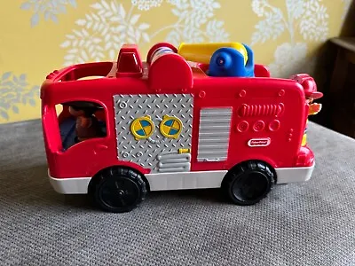 Buy Fisher-Price Fire Engine Helping Others Toy With Sounds And Figure FPV29 • 4.99£