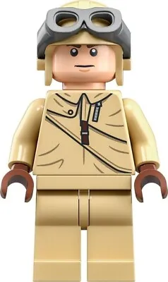 Buy NEW Lego Indiana Jones FIGHTER PILOT Minifigure Iaj048 From Set 77012 FREE P&P • 6.49£