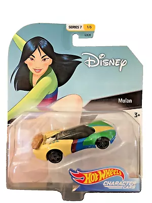 Buy Hot Wheels Character Car - MULAN - Disney Diecast **BN** • 10.99£