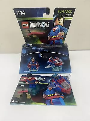 Buy Lego Dimensions DC Comics Funpack 71236 Superman & Hover Pod Playset • 9.99£