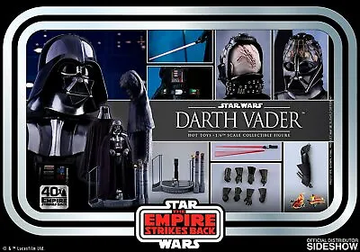 Buy Hot Toys Star Wars Darth Vader 1/6 Episode V 40th Anniversary Japan Version • 475£