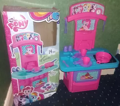 Buy MY LITTLE PONY - COSY KITCHEN TOY PLAY SET With SOUNDS & CUTLERY • 6.95£