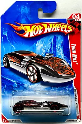 Buy Hot Wheels 2010 Race World Volcano TWIN MILL (Black) #212 • 5.70£