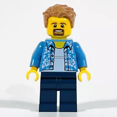 Buy LEGO Minifigure - LEGO Store Customer With Hawaiian Shirt • 9.99£
