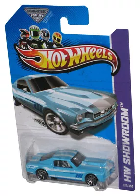 Buy Hot Wheels HW Showroom (2012) Blue 65 Mustang 2+2 Fastback Car 237/250 • 18.07£