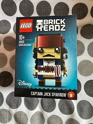 Buy LEGO BRICKHEADZ: Captain Jack Sparrow (41593) Set 1 • 14.99£