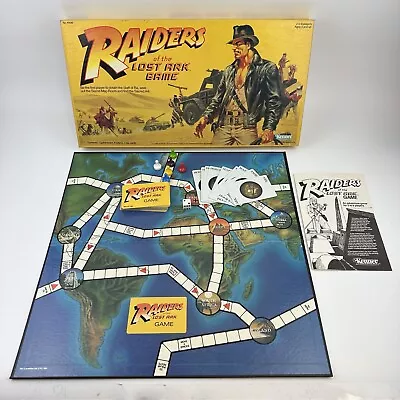 Buy Vintage 1981 Raiders Of The Lost Ark Board Game  Kenner Indiana Jones Complete • 77.02£