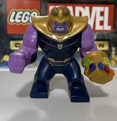 Buy LEGO Marvel Thanos Sh504 With Gauntlet From Ultimate Battle Set 76107 • 22£